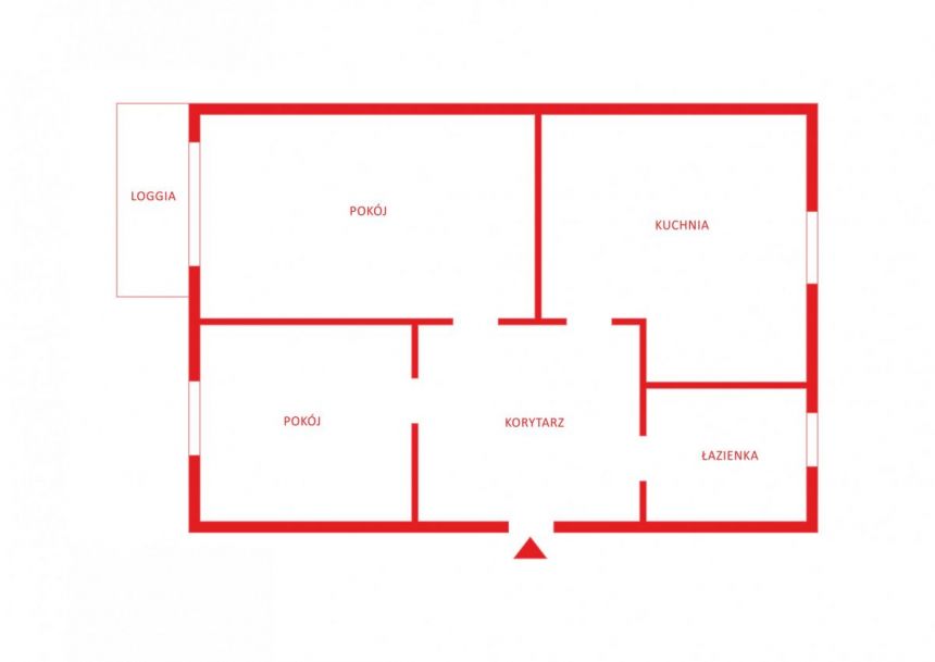 Bydgoszcz Skrzetusko, 325 000 zł, 52.96 m2, z loggią miniaturka 6