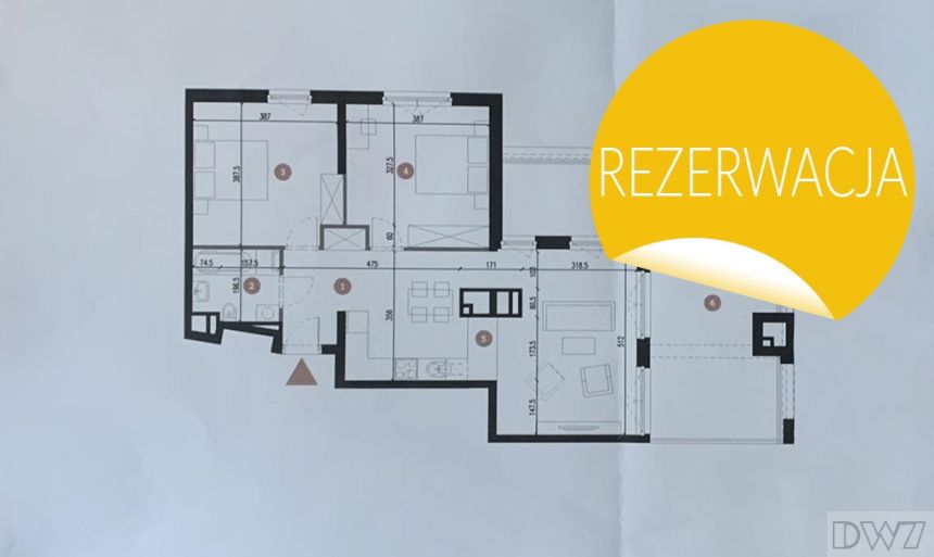 3 pokoje,widok na Wawel i Tatry,taras 35 m2 - zdjęcie 1