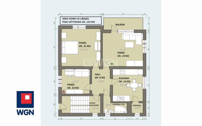 Libiąż, 550 000 zł, 153 m2, jednorodzinny miniaturka 4