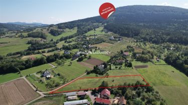 DZIAŁKA BUDOWLANA SZYK 47 A PŁASKA WIDOKOWA UZBRO.