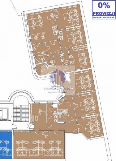 Śródmieście: biuro 411,40 m2