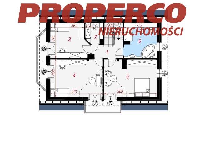 Dom 122,8 m2, 6 pok, Radkowice gm. Chęciny miniaturka 24