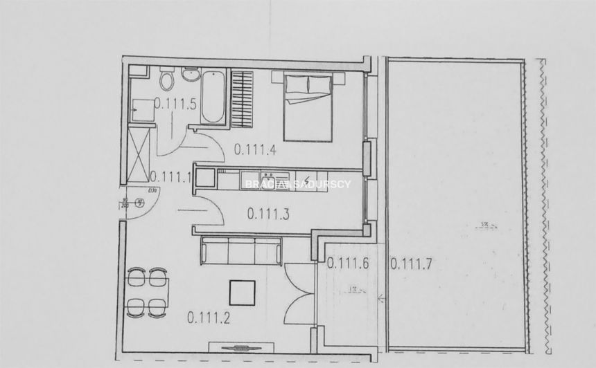 2-pok mieszkanie z ogródkiem i oddzielną kuchnią miniaturka 5