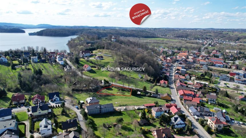 Dobczyce, 847 000 zł, 14.46 ar, budowlana - zdjęcie 1