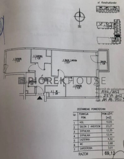 3-pokojowe mieszkanie na Mokotowie miniaturka 11