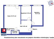 Otwock, 563 000 zł, 47.18 m2, pietro 2 miniaturka 6