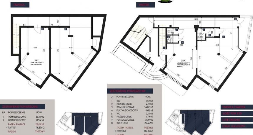 LOKAL USŁUGOWY NA WYNAJEM-UL.KRAKUSA-222,44M2 miniaturka 4