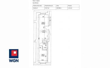 Bydgoszcz, 259 000 zł, 27.97 m2, oddzielna kuchnia