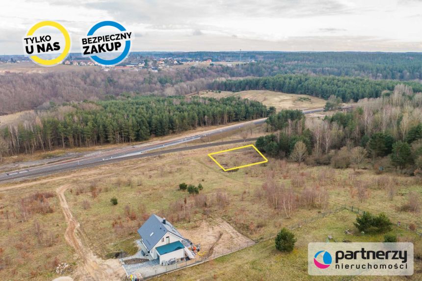 Borkowo, 185 539 zł, 9.18 ar, droga dojazdowa gruntowa - zdjęcie 1