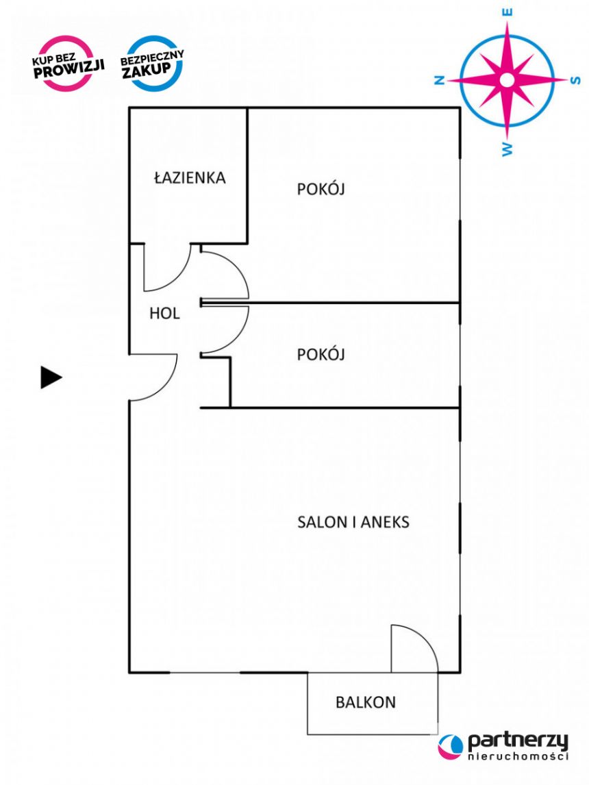 Gdańsk Maćkowy, 669 000 zł, 69.28 m2, pietro 2/3 miniaturka 10