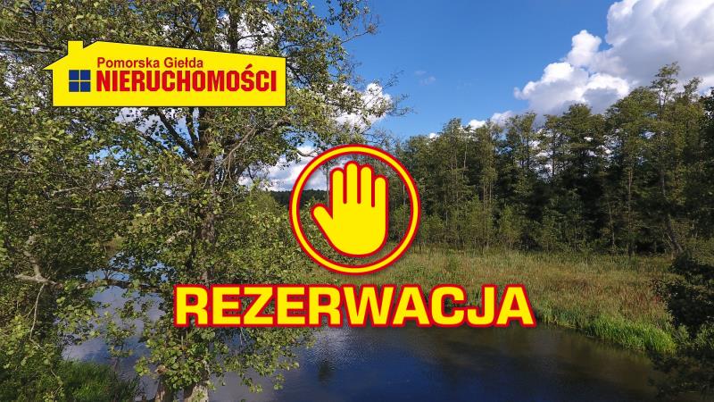 Działka nad rzeką Gwda w Lubnicy, gm. Okonek - zdjęcie 1