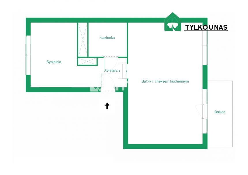 Gdynia Orłowo, 1 199 000 zł, 55.45 m2, pietro 1/3 miniaturka 18
