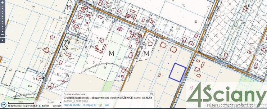 Książenice, 1 140 000 zł, 30 ar, prostokątna miniaturka 3