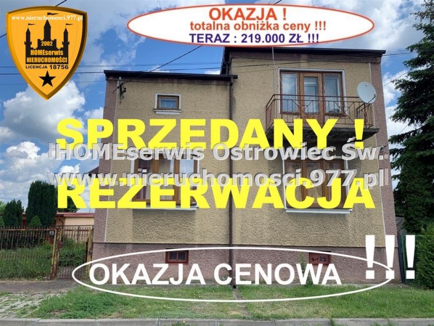 Dom 150 m2 na działce 265 m2 ul.Poniatowskiego miniaturka 1