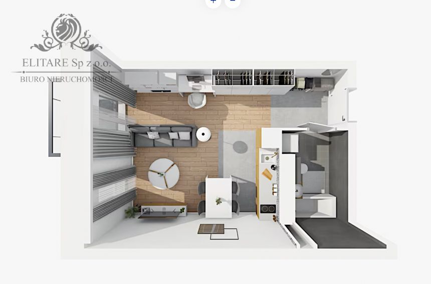 Apartament 31,13m2 ,1 pok. w stanie deweloperskim/Stare Miasto miniaturka 3