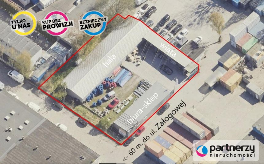 Gdańsk Letnica, 2 500 000 zł, 441 m2, z pustaka - zdjęcie 1