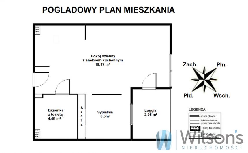 Warszawa Kamionek, 4 000 zł, 33.14 m2, z miejscem parkingowym miniaturka 2