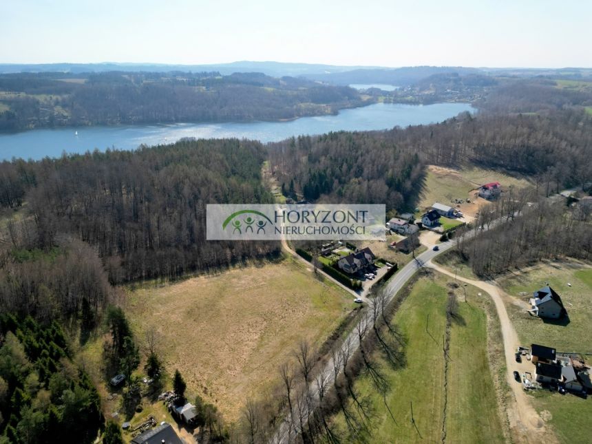Brodnica Górna działka na wzgórzu przy lesie miniaturka 5