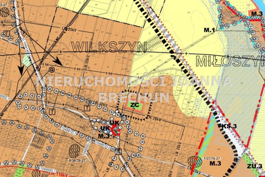 Wilkszyn, 6 680 000 zł, 3.08 ha, przyłącze wodociągu miniaturka 6