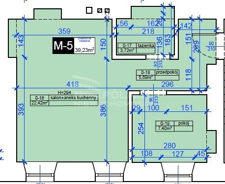 Zamość, 357 611 zł, 39.23 m2, z garażem miniaturka 5