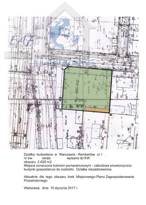 Warszawa Rembertów, 2 400 000 zł, 26.28 ar, droga dojazdowa asfaltowa miniaturka 4