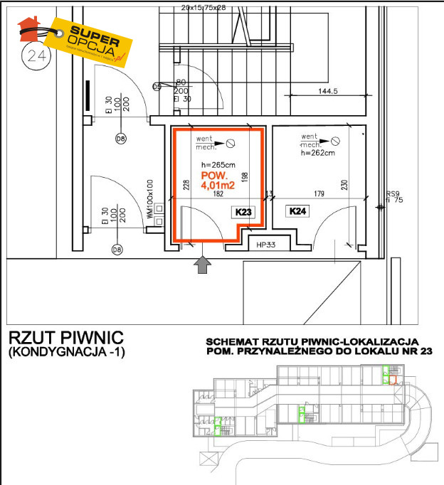 Kraków Bronowice, 820 368 zł, 45.76 m2, z garażem miniaturka 5