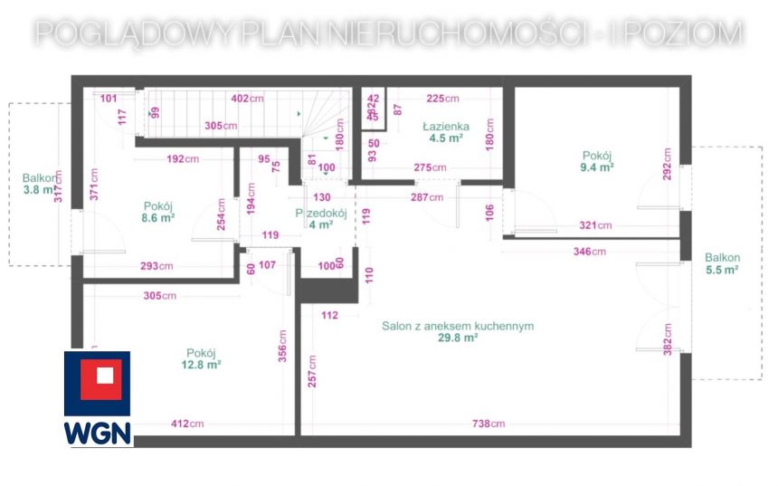 Dąbrowa Górnicza, 898 000 zł, 94.43 m2, z garażem miniaturka 13