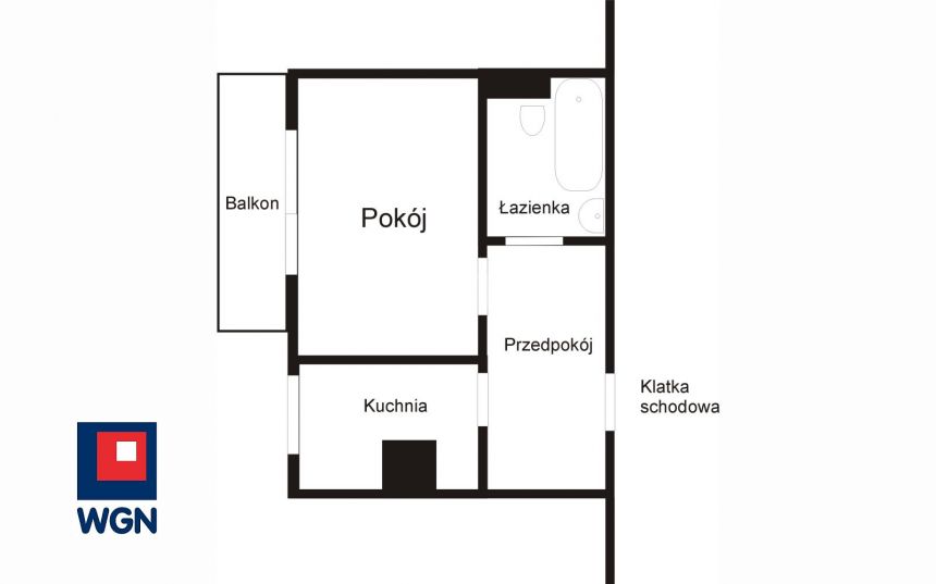 Częstochowa Osiedle Północ, 240 000 zł, 36 m2, do remontu miniaturka 14