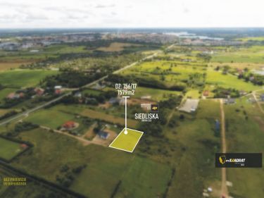 Siedliska, 110 000 zł, 15.79 ar, woda w drodze