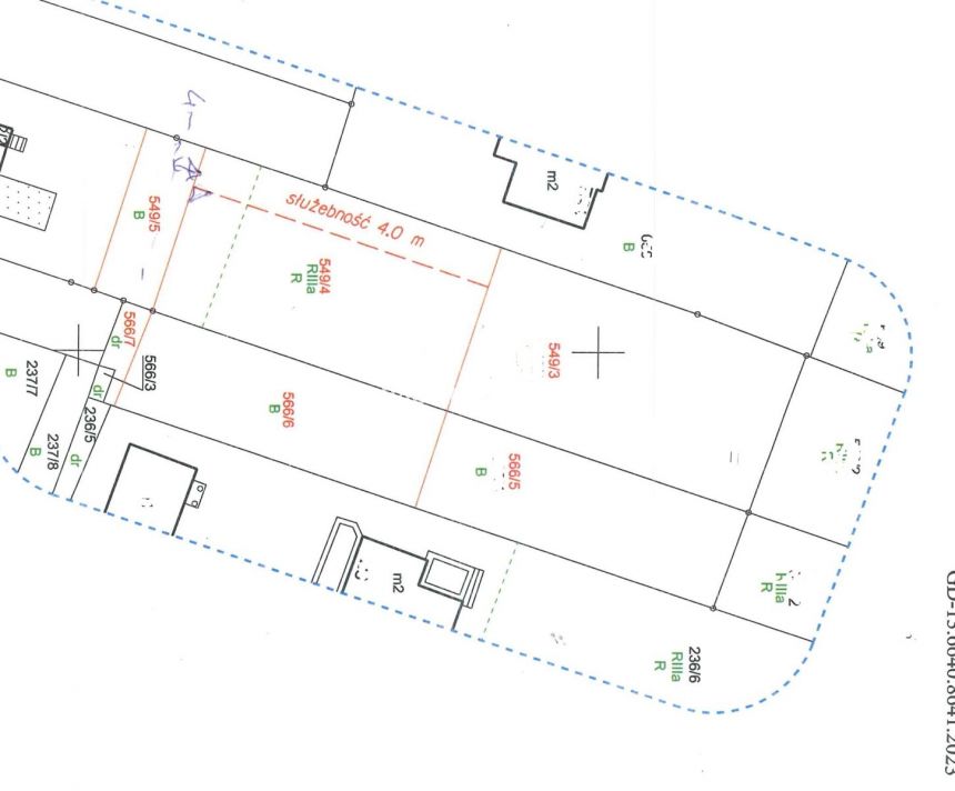 800m2, działka Bronowice, ul. Palmowa miniaturka 6