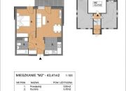 Kraków 2 800 zł 43 m2 miniaturka 8