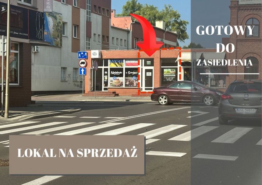 Goleniów centrum lokal handel usługi na sprzedaż - zdjęcie 1