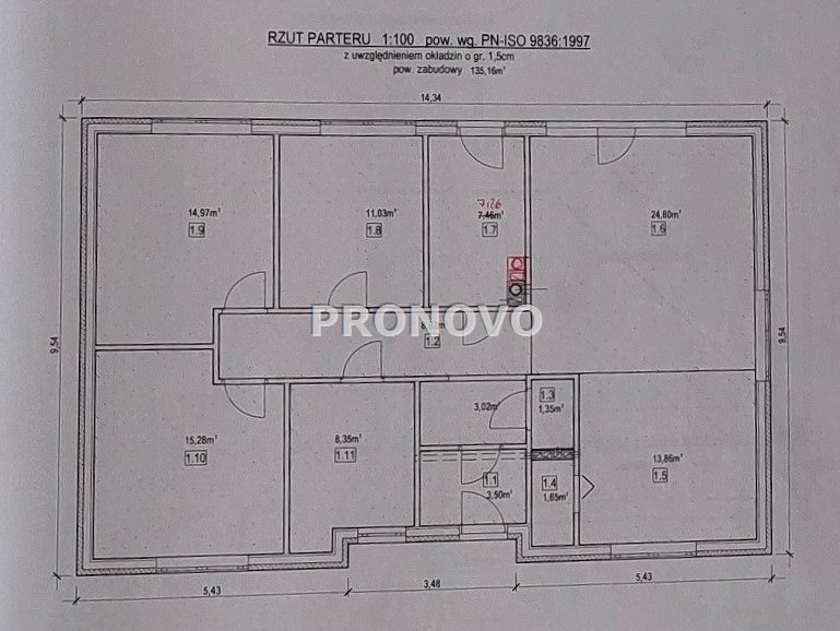 Dom wolnostojący Grabowo k. Stargardu miniaturka 16