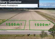Stary Gostków, 120 000 zł, 15 ar, woda w drodze miniaturka 1