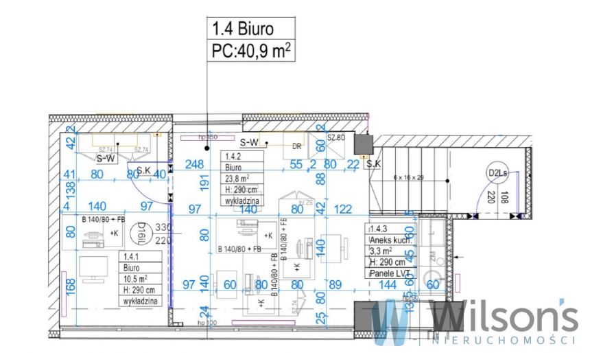 Warszawa Dolny Mokotów, 5 022 zł, 41 m2, pietro 1, 8 miniaturka 4