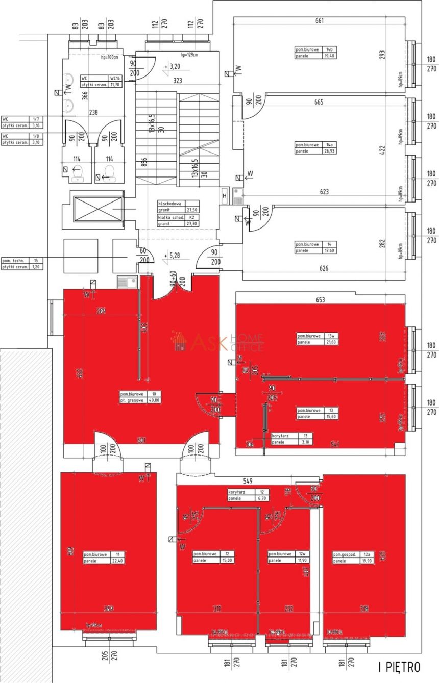 Wrocław Stare Miasto, 7 095 zł, 165 m2, biurowy miniaturka 11