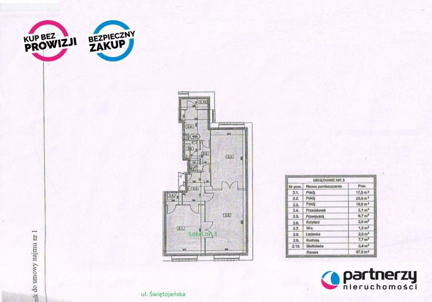 Gdynia Śródmieście, 1 690 000 zł, 87.5 m2, z miejscem parkingowym miniaturka 4