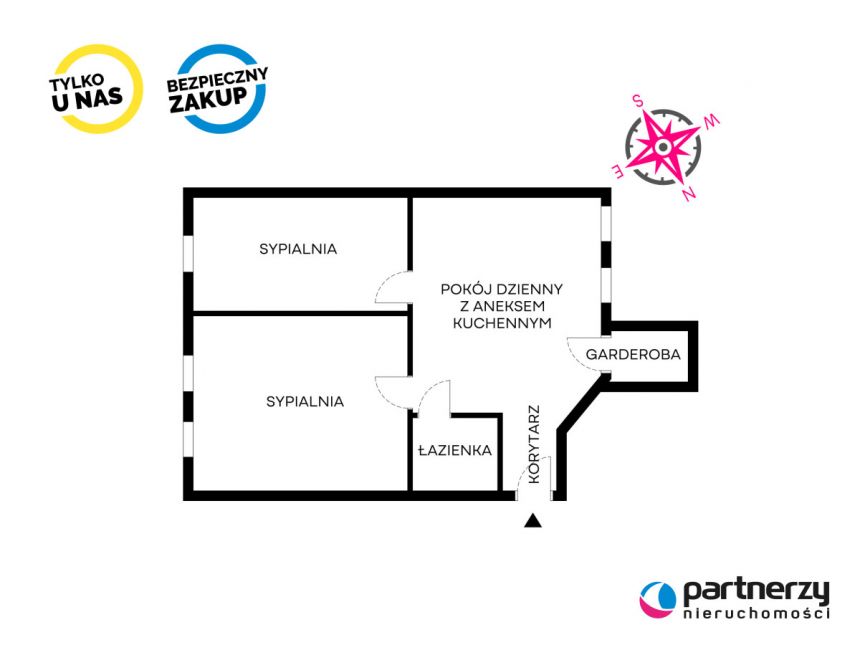 Gdańsk Śródmieście, 839 000 zł, 62.2 m2, z miejscem parkingowym miniaturka 15