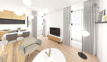 Mieszkanie 3pok. o pow 52,95m2 z balkonem/ Krzyki Partynice