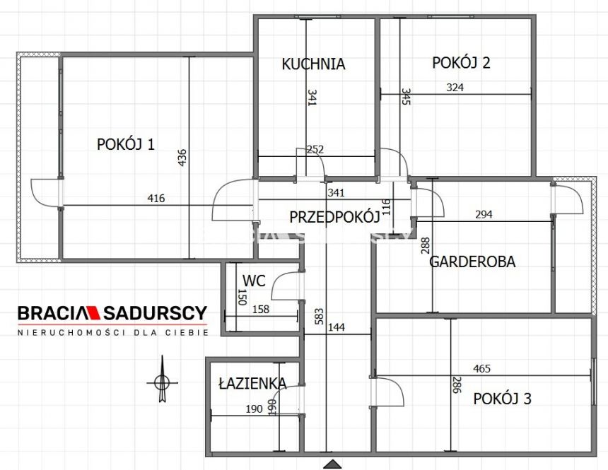 Przestronne 4-pokojowe mieszkanie - os Oświecenia miniaturka 3