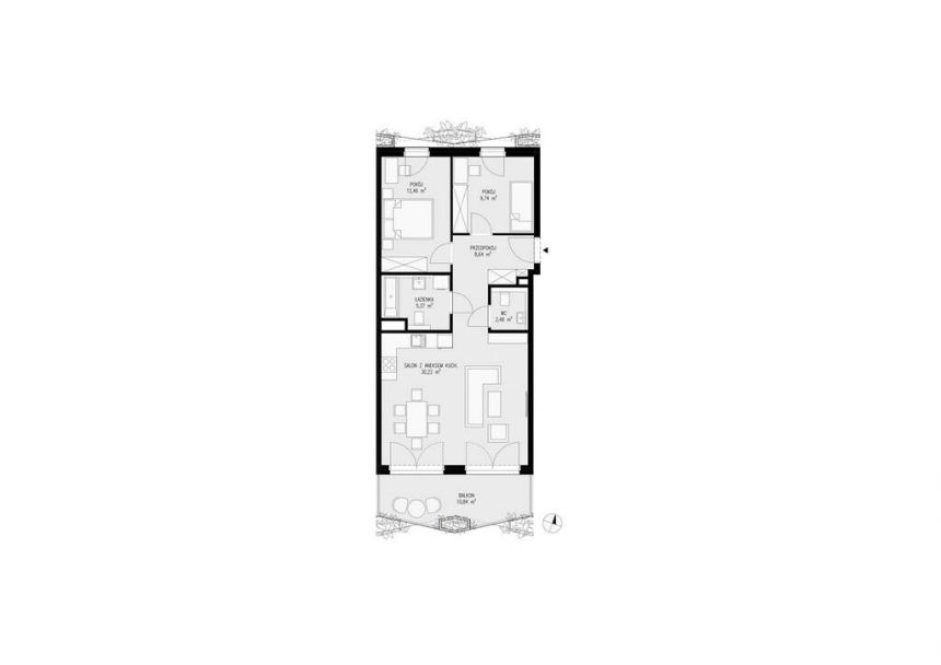 IDEALNE mieszkanie dla rodziny! PREMIERA/ 0% PCC! miniaturka 2