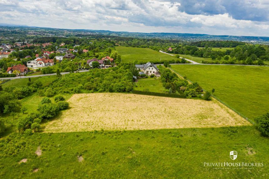 Widokowa działka 38 arów na Bielanach ul. Orla miniaturka 7