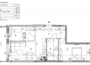 Mieszkanie 56,83 m2, 3 pokoje, KSM miniaturka 5