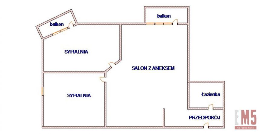 Białystok Antoniuk, 649 000 zł, 55 m2, pietro 6 miniaturka 15