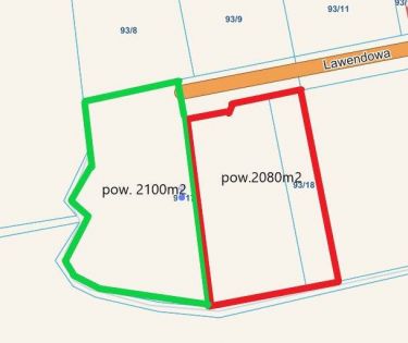 Chyby, działka budowlana