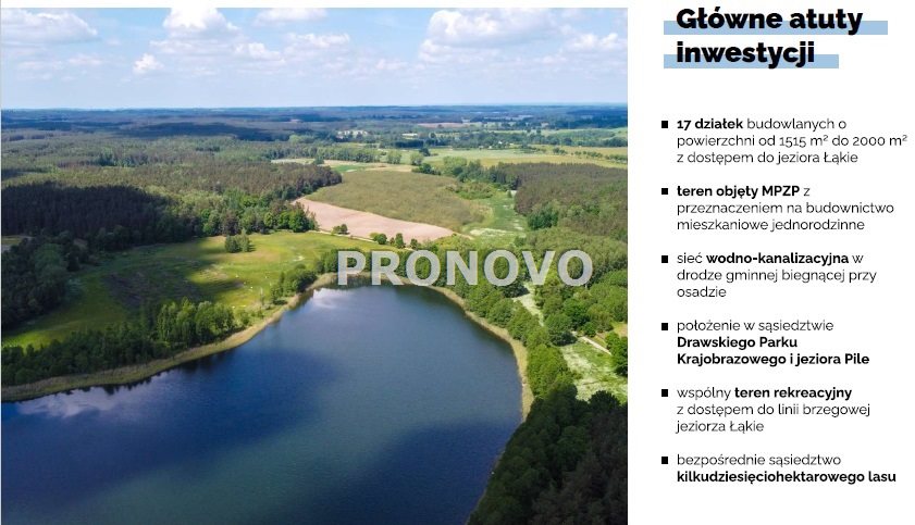 działki budowlane nad jeziorem Borne Sulinowo miniaturka 5