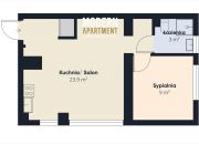 Gdańsk Żabianka, 665 000 zł, 37 m2, parter miniaturka 22