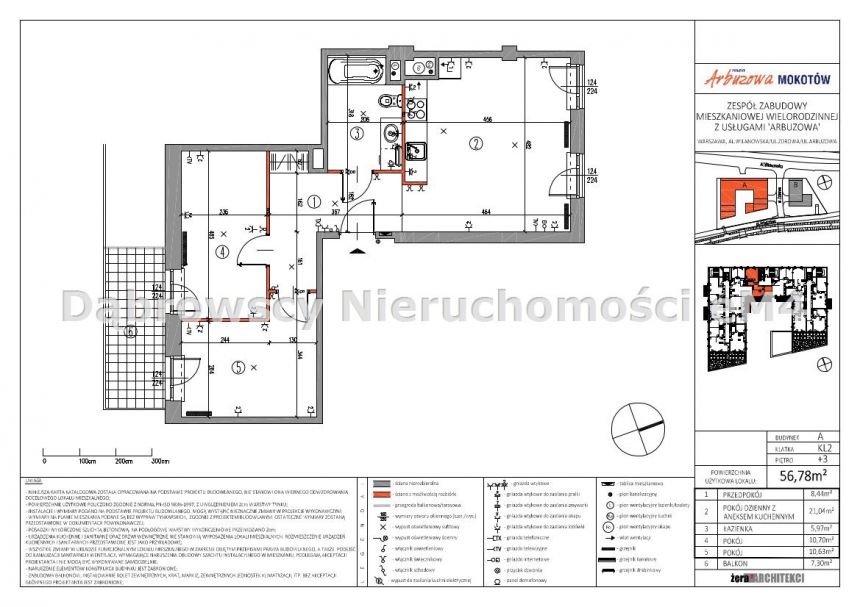 | Atrakcyjne 3 pok. 57 m2 | al. Wilanowska 33 | miniaturka 21