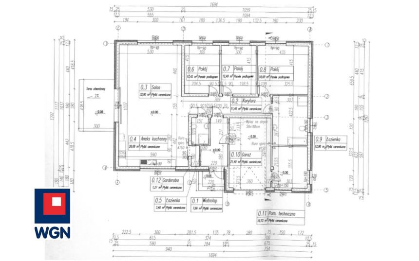 Ślemień, 305 000 zł, 169.88 m2, technologia Ytong miniaturka 9