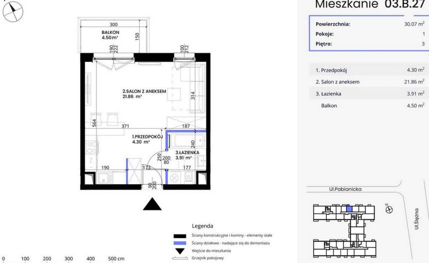 Śliczne mieszkanie/kawalerka w doskonałej lokalizacji/pod wynajem/dla studenta miniaturka 14